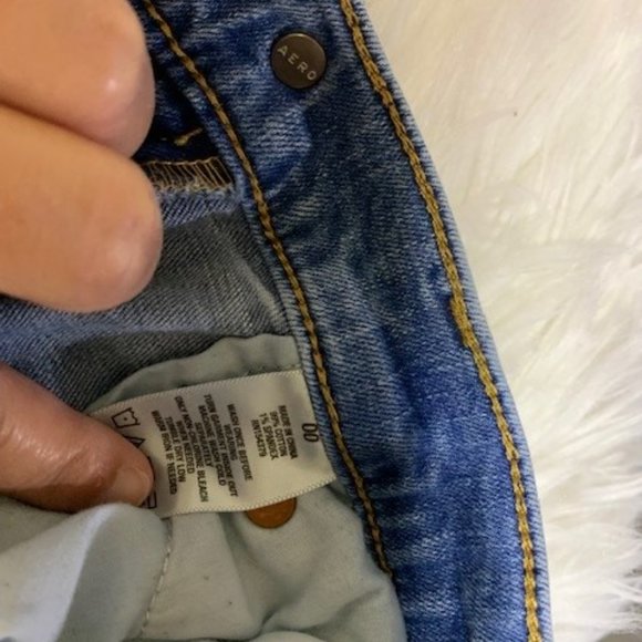 Aeropostale Jeans Size 00 - Picture 3 of 4